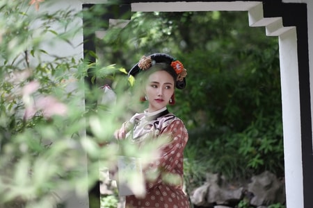 人像-古装-古风-少女-写真 图片素材