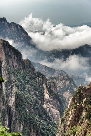 旅行-黄山-风景-云-自然 图片素材