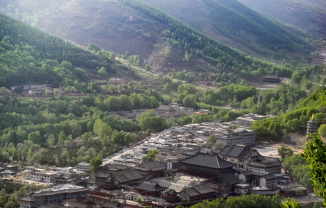 旅行-风景-俯拍-逆光-广角 图片素材