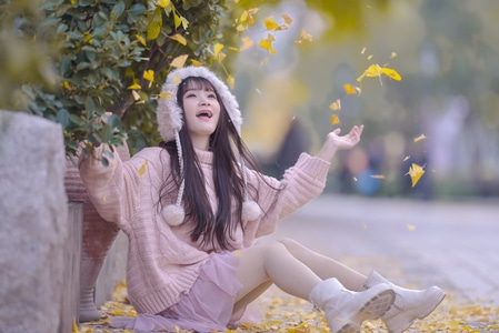 日系人像-女神-尼康-色彩-日系 图片素材