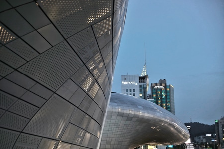 风光-旅行-韩国-韩国东大门-建筑 图片素材
