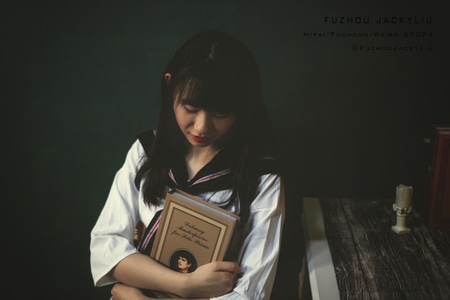 少女-可爱-小清新-人像-环境人像 图片素材