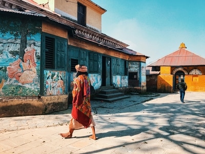 在路上-旅拍-手机摄影-尼泊尔-街拍 图片素材