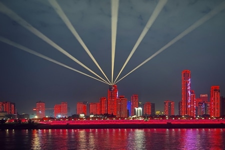 夜色-武汉-天空-旅行-风光 图片素材
