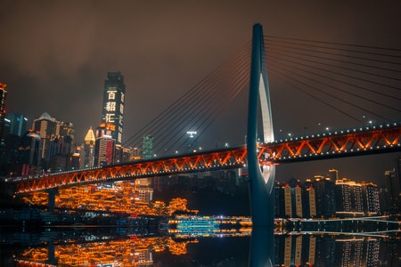 风光-夜景-旅游-重庆-城市 图片素材