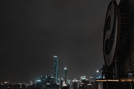 上海-环境人像-我要上封面-城市风光-ins 图片素材