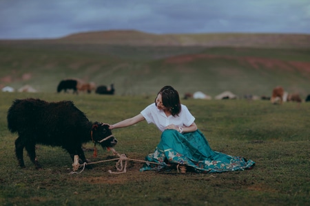 人像-旅行-慢生活-汉服-女人 图片素材