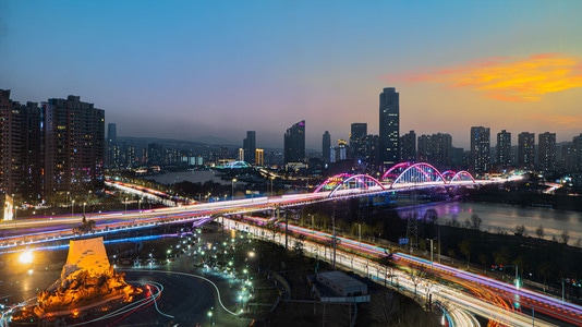 建筑-城市-航拍-兰州-城市 图片素材