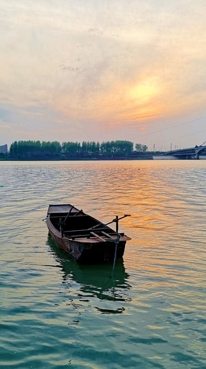 文艺-扬州-风景-船-舟 图片素材