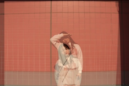 双重曝光-人像-美女-女性-女生 图片素材