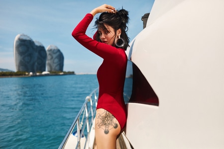 性感-人像-比基尼-美女-女人 图片素材