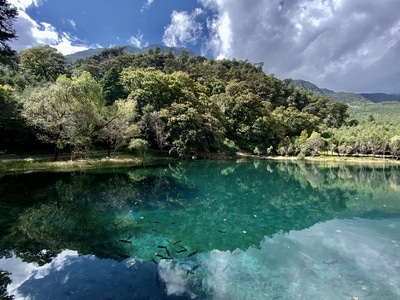 风光-丽江-湖-湖水-湖面 图片素材