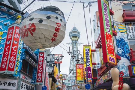 日本-旅游-关西-大阪-京都 图片素材