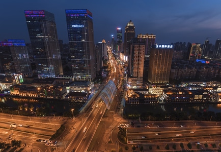 旅行-光影-风光-城市-武汉 图片素材