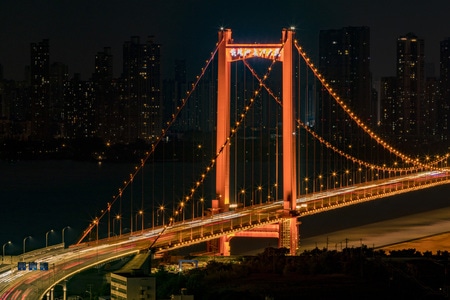 城市-风光-建筑-灯光-桥 图片素材