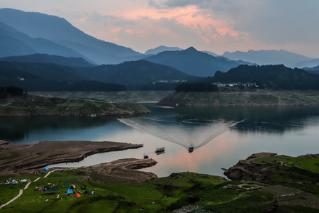 风光-风光-风景-湖泊-雅女湖 图片素材