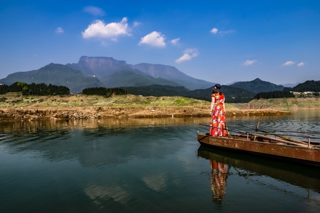 风光-自然-风景-风光-雅女湖 图片素材