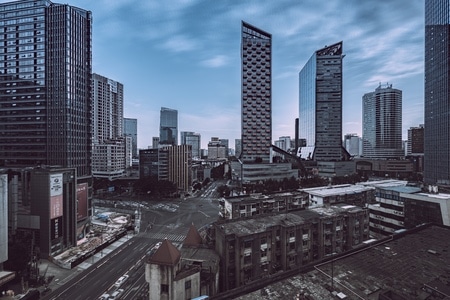 城市-人流-车站-旅行-成都建筑 图片素材
