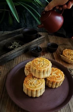 华为手机拍摄-美食-松饼机-面包-食物 图片素材