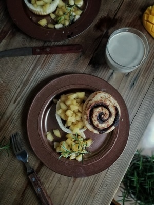 晨食-美食-你好2020-宅家-华为手机拍摄 图片素材