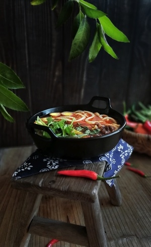 华为手机拍摄-你好2020-美食-晨食-宅家 图片素材
