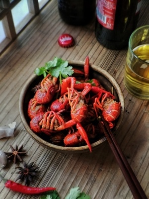 美食-华为手机拍摄-小龙虾-美食-食物 图片素材