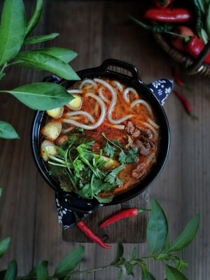 华为手机拍摄-你好2020-美食-晨食-宅家 图片素材