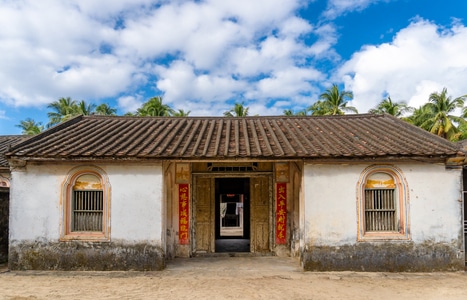 海南-文昌-清澜镇-风光-旅行 图片素材