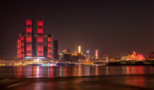 7日打卡挑战-南滨路-夜景-朝天门-风光 图片素材