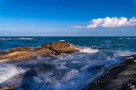 海南-文昌-大海-自然-风光 图片素材