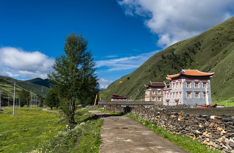 川西-甘孜-康定-高原-藏地 图片素材