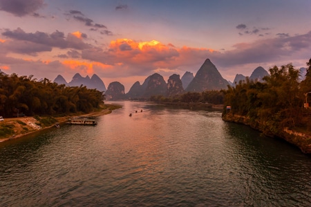 落日余晖-风光-户外-风景-旅行 图片素材