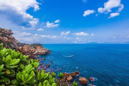 深圳-风光-大鹏-海岸线-海岸 图片素材