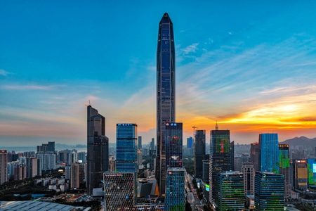 旅行-美景-鹏城-地标-摩天大楼 图片素材