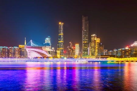 夜景-城市风光-摩天大楼-美景-风光 图片素材