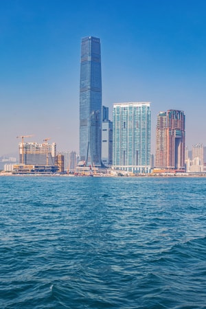 都市-美景-大海-地标-香港 图片素材
