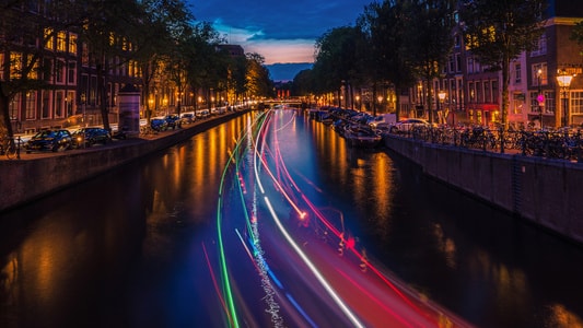 旅行-风光-街拍-夜景-街道 图片素材