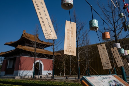冬日暖阳-我的2019-建筑-公园-风铃 图片素材