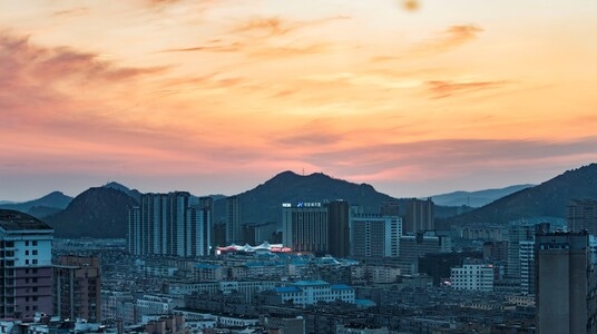 丹东风景-旅拍-城市风光-风景-城市 图片素材