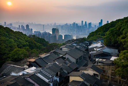 建筑-重庆-结构-城市-城市天际线 图片素材