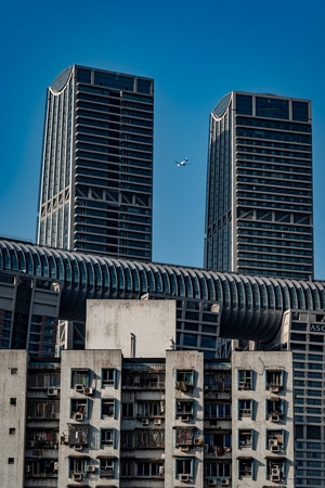 重庆市-建筑结构-立交-现代-城市 图片素材