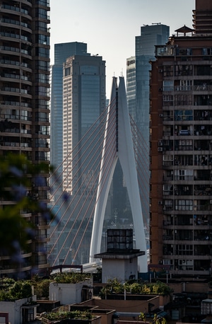 重庆市-建筑结构-立交-现代-城市 图片素材