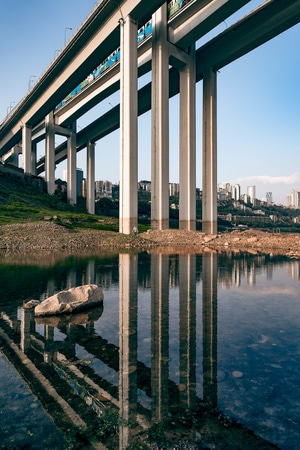 重庆-城市-建筑-壁纸-色彩 图片素材