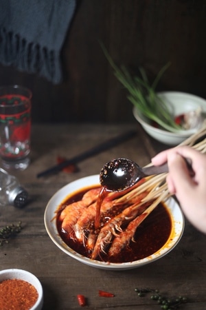 美食-上海市-虾子-虾-食物 图片素材