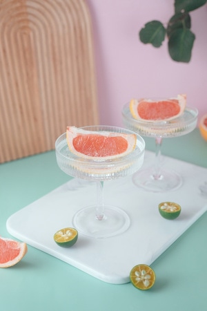 饮料-夏日-水果-橙子-垫子 图片素材