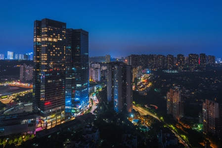 70周年城市-城市-勒是雾都-山城-风光 图片素材