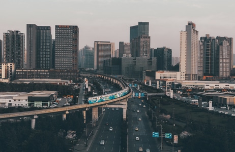 慢时光-交通-通行-道路-汽车 图片素材