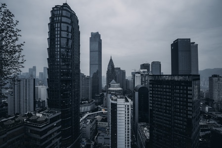 你好2020-工业-天际线-冷峻-城市 图片素材
