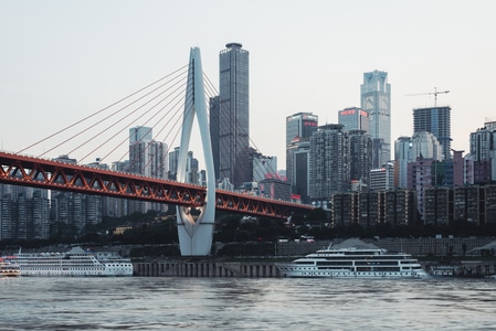 看你的城市-港口-交通-旅行-勒是雾都 图片素材