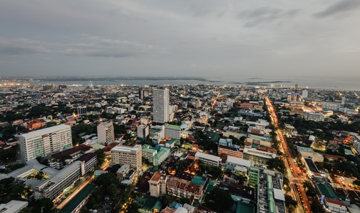 旅行-菲律宾-爬楼-东南亚-城市 图片素材